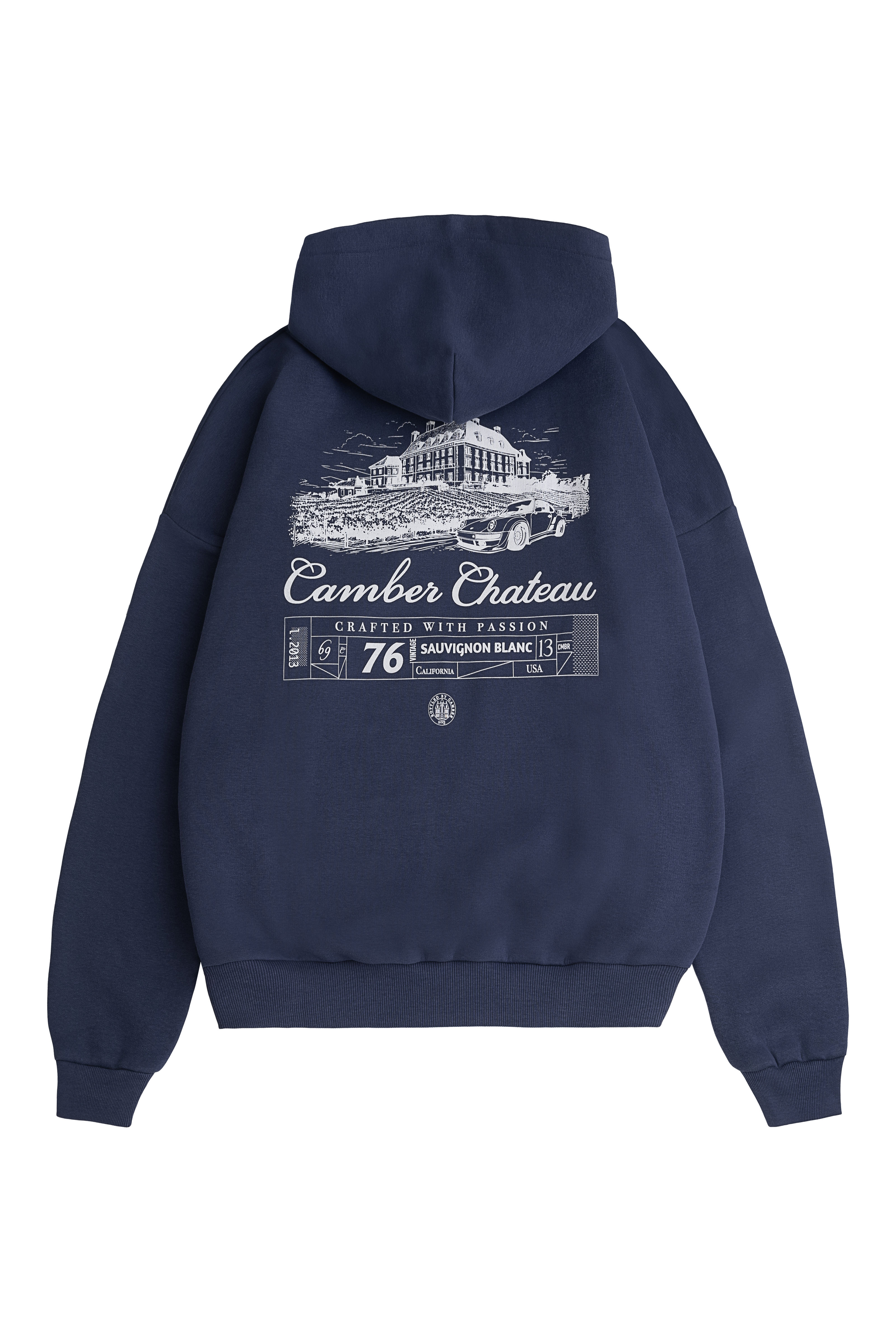 Chateau Hoodie Patroit Blue