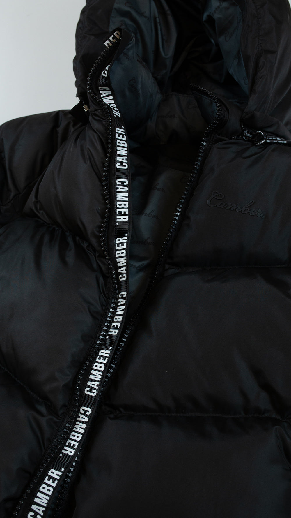 Puffer Jacket All Black