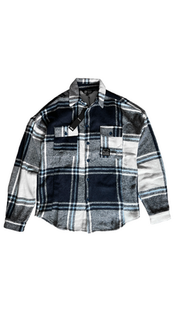 Flannel Shirt Royal Blue