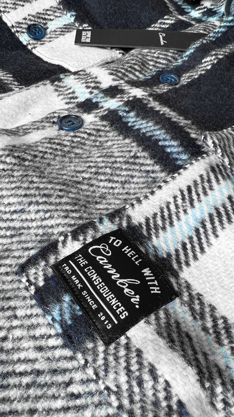 Flannel Shirt Royal Blue