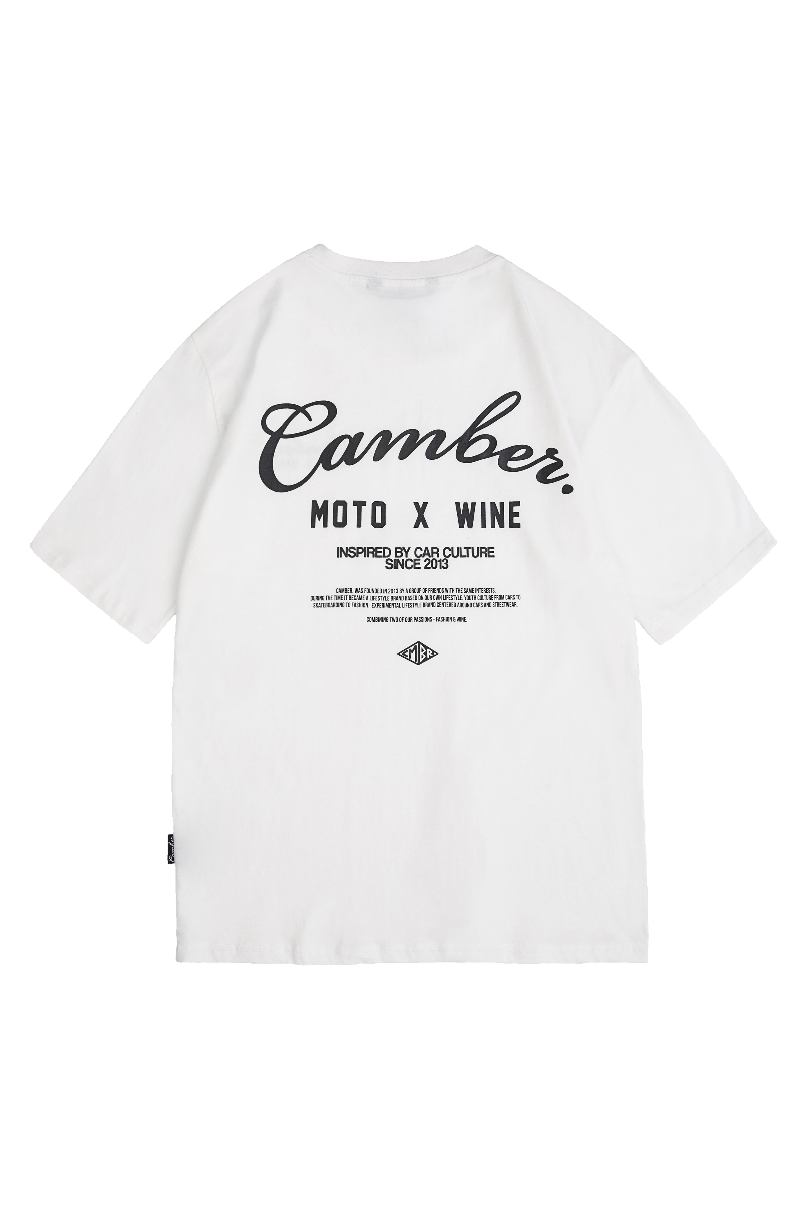 Moto x Wine T-Shirt White