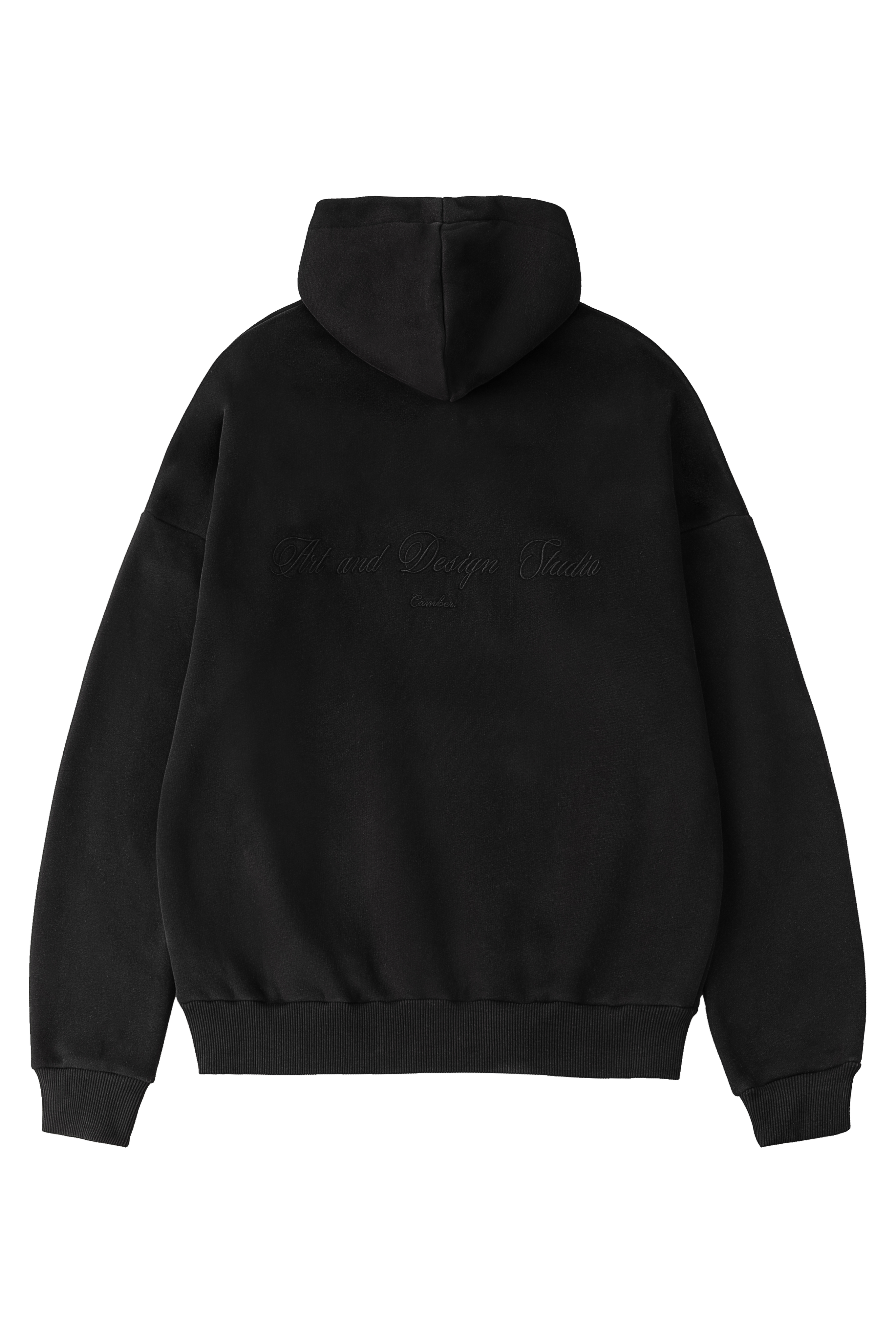 Halfzip Hoodie All Black