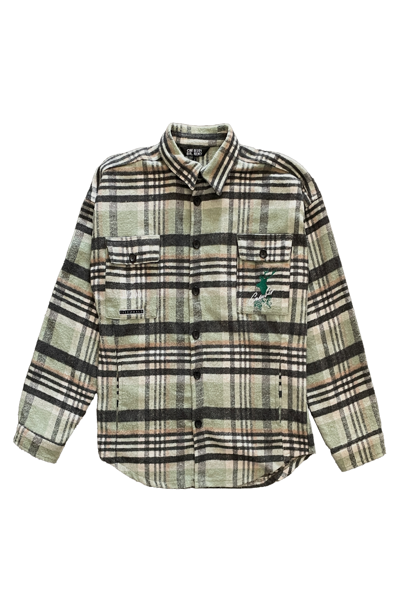 TIW Collab Flannel Green