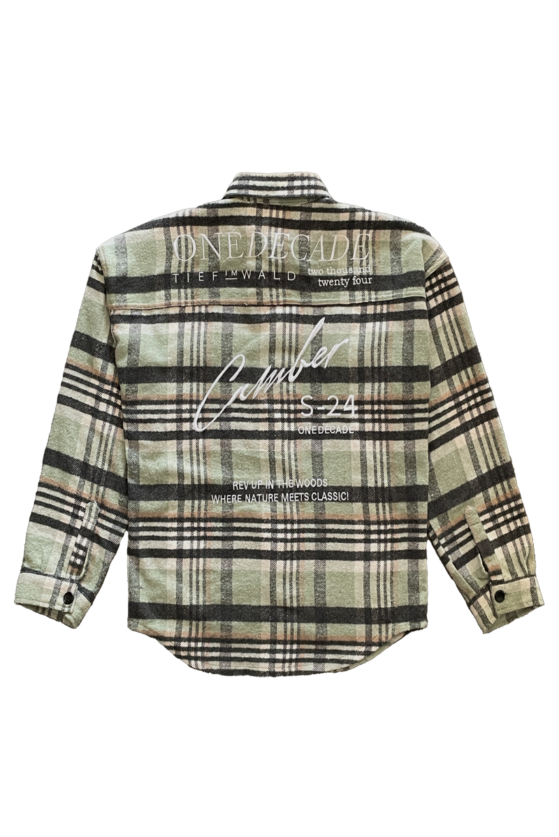 TIW Collab Flannel Green