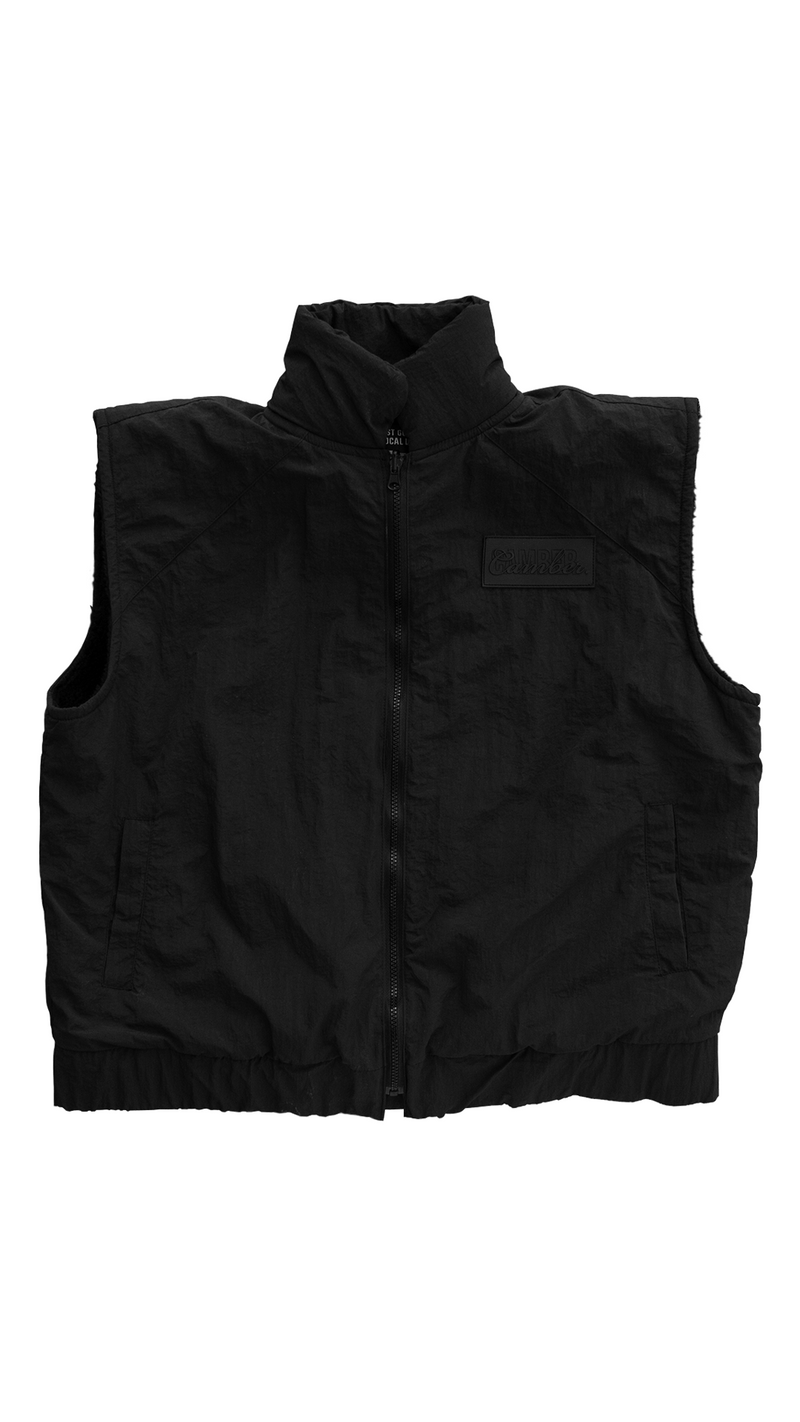Reversible Nylon Teddy Vest