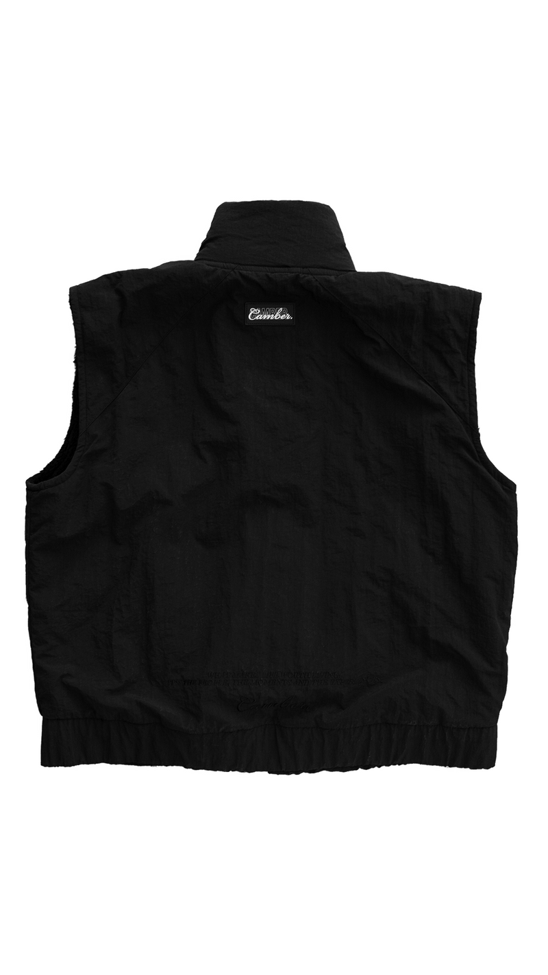 Reversible Nylon Teddy Vest