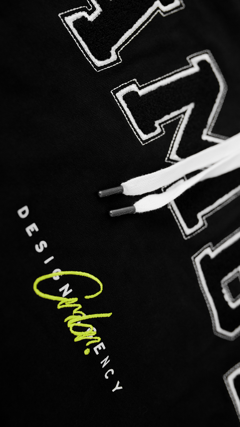 College Hoodie Black
