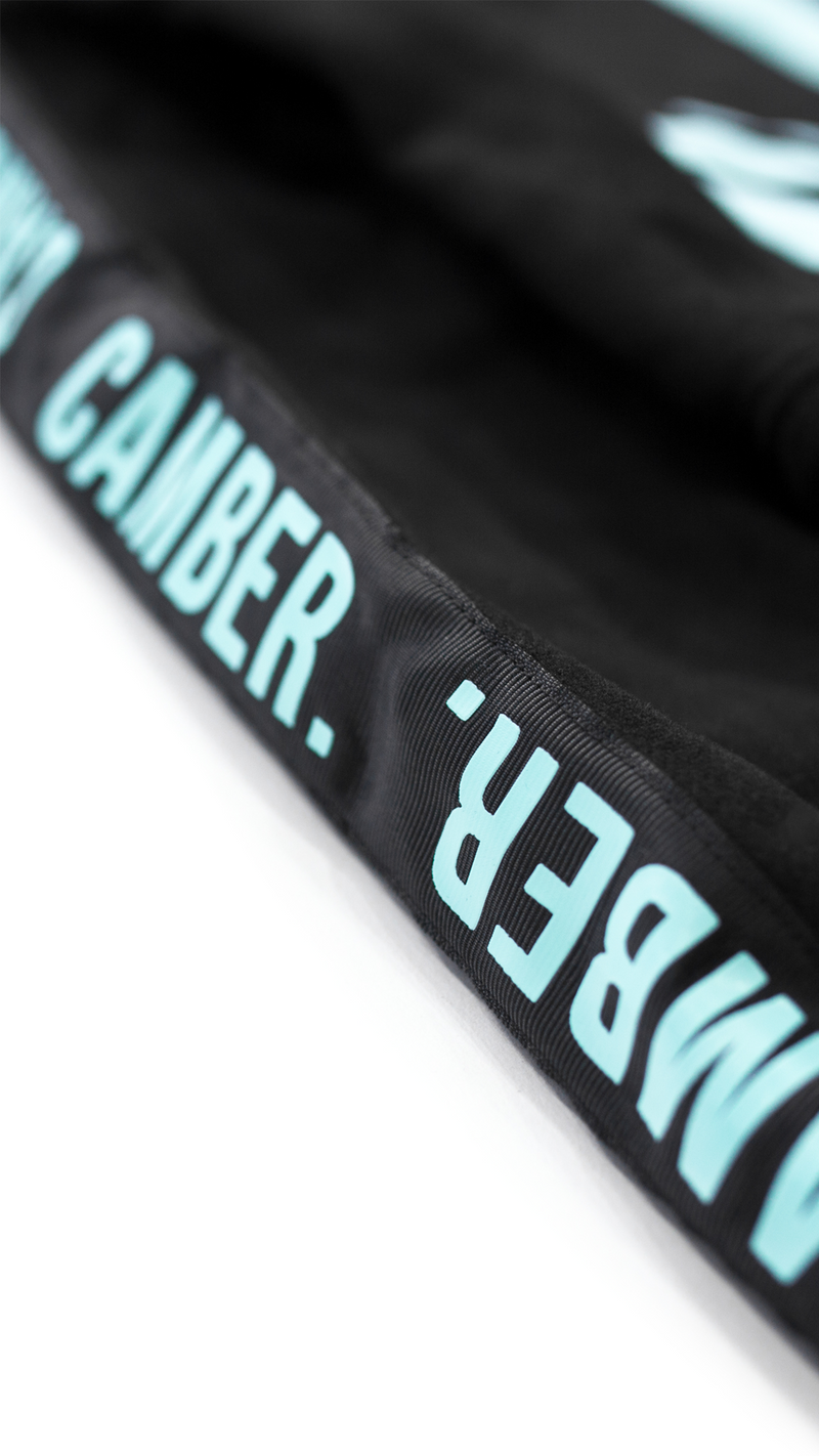 VINO CROP BLACK Hoodie