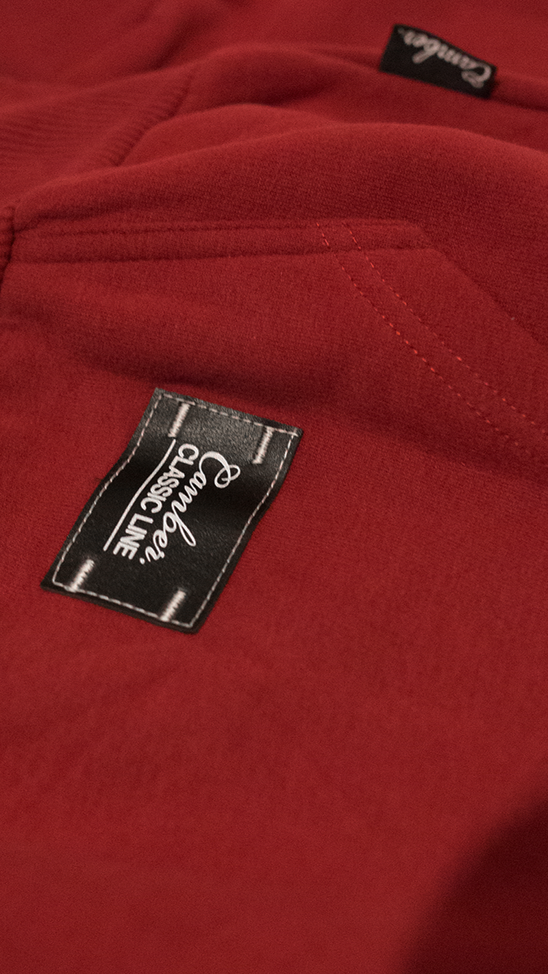 Classy Hoodie Red Wine